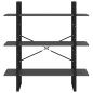 vidaXL Bücherregal Grau 100x30x105 cm Holzwerkstoff vidaXL Bücherregal Grau 100x30x105 cm Holzwerkstoff