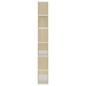 vidaXL Bücherregal Raumteiler Sonoma-Eiche 80x24x186 cm Holzwerkstoff vidaXL Bücherregal Raumteiler Sonoma-Eiche 80x24x186 cm Holzwerkstoff