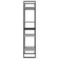 vidaXL Bücherregal 4 Fächer Betongrau 60x30x140 cm Holzwerkstoff vidaXL Bücherregal 4 Fächer Betongrau 60x30x140 cm Holzwerkstoff