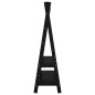 vidaXL Kleiderschrank Schwarz 100x45,5x150 cm Massivholz Kiefer vidaXL Kleiderschrank Schwarz 100x45,5x150 cm Massivholz Kiefer