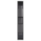 vidaXL Bücherregal Raumteiler Hochglanz-Grau 60x24x155 cm vidaXL Bücherregal Raumteiler Hochglanz-Grau 60x24x155 cm
