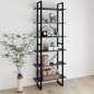 vidaXL Hochschrank Grau 80x30x210 cm Massivholz Kiefer vidaXL Hochschrank Grau 80x30x210 cm Massivholz Kiefer