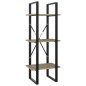 vidaXL Bücherregal 3 Fächer Sonoma-Eiche 40x30x105 cm Holzwerkstoff vidaXL Bücherregal 3 Fächer Sonoma-Eiche 40x30x105 cm Holzwerkstoff