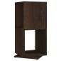 vidaXL Drehregal Räuchereiche 34,5x34,5x75,5 cm Holzwerkstoff vidaXL Drehregal Räuchereiche 34,5x34,5x75,5 cm Holzwerkstoff