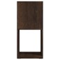 vidaXL Drehregal Räuchereiche 34,5x34,5x75,5 cm Holzwerkstoff vidaXL Drehregal Räuchereiche 34,5x34,5x75,5 cm Holzwerkstoff