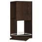 vidaXL Drehregal Räuchereiche 34,5x34,5x75,5 cm Holzwerkstoff vidaXL Drehregal Räuchereiche 34,5x34,5x75,5 cm Holzwerkstoff