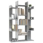 vidaXL Bücherregal Grau Sonoma 86x25,5x140 cm Holzwerkstoff vidaXL Bücherregal Grau Sonoma 86x25,5x140 cm Holzwerkstoff