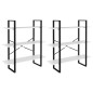 vidaXL Hochschrank Weiß 100x30x210 cm Holzwerkstoff vidaXL Hochschrank Weiß 100x30x210 cm Holzwerkstoff