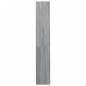 vidaXL Bücherregal 4 Fächer Grau Sonoma 80x24x142 cm Holzwerkstoff vidaXL Bücherregal 4 Fächer Grau Sonoma 80x24x142 cm Holzwerkstoff