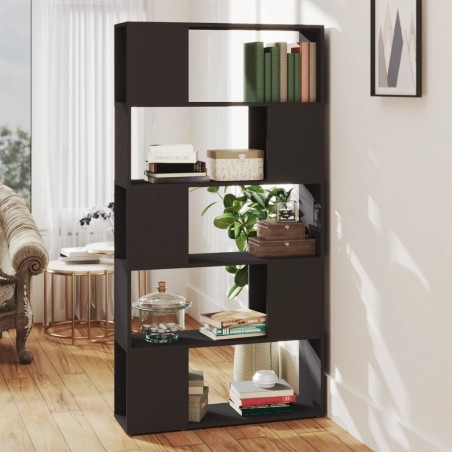 vidaXL Bücherregal Raumteiler Grau 80x24x155 cm Holzwerkstoff