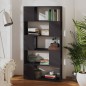 vidaXL Bücherregal Raumteiler Grau 80x24x155 cm Holzwerkstoff vidaXL Bücherregal Raumteiler Grau 80x24x155 cm Holzwerkstoff