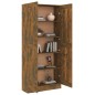 vidaXL Badezimmerschrank Räuchereiche 82,5x30,5x185,5 cm Holzwerkstoff vidaXL Badezimmerschrank Räuchereiche 82,5x30,5x185,5 cm Holzwerkstoff