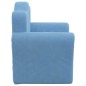 vidaXL Kindersofa Blau Weich Plüsch vidaXL Kindersofa Blau Weich Plüsch