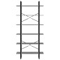 vidaXL Hochschrank Betongrau 100x30x210 cm Holzwerkstoff vidaXL Hochschrank Betongrau 100x30x210 cm Holzwerkstoff