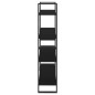 vidaXL Bücherregal 4 Fächer Schwarz 100x30x140 cm Holzwerkstoff vidaXL Bücherregal 4 Fächer Schwarz 100x30x140 cm Holzwerkstoff