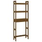 vidaXL Toilettenregal Honigbraun 63x26x171 cm Massivholz Kiefer vidaXL Toilettenregal Honigbraun 63x26x171 cm Massivholz Kiefer