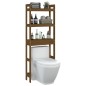 vidaXL Toilettenregal Honigbraun 63x26x171 cm Massivholz Kiefer vidaXL Toilettenregal Honigbraun 63x26x171 cm Massivholz Kiefer