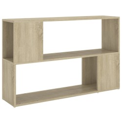 vidaXL Bücherregal Sonoma-Eiche 100x24x63 cm Holzwerkstoff