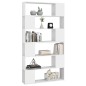 vidaXL Bücherregal Raumteiler Weiß 100x24x188 cm vidaXL Bücherregal Raumteiler Weiß 100x24x188 cm