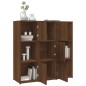 vidaXL Bücherregal Braun Eichen-Optik 90x30x90 cm Holzwerkstoff vidaXL Bücherregal Braun Eichen-Optik 90x30x90 cm Holzwerkstoff