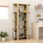 vidaXL Bücherregal/Raumteiler Sonoma-Eiche 80x30x160 cm Holzwerkstoff vidaXL Bücherregal/Raumteiler Sonoma-Eiche 80x30x160 cm Holzwerkstoff