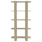 vidaXL Bücherregal/Raumteiler Sonoma-Eiche 80x30x160 cm Holzwerkstoff vidaXL Bücherregal/Raumteiler Sonoma-Eiche 80x30x160 cm Holzwerkstoff