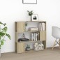 vidaXL Bücherregal Raumteiler Sonoma-Eiche 100x24x94 cm vidaXL Bücherregal Raumteiler Sonoma-Eiche 100x24x94 cm