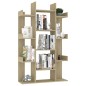 vidaXL Bücherregal Sonoma-Eiche 86x25,5x140 cm Holzwerkstoff vidaXL Bücherregal Sonoma-Eiche 86x25,5x140 cm Holzwerkstoff