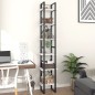 vidaXL Bücherregal 6 Fächer Weiß 40x30x210 cm Holzwerkstoff vidaXL Bücherregal 6 Fächer Weiß 40x30x210 cm Holzwerkstoff