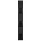 vidaXL Bücherregal Raumteiler Schwarz 100x24x188 cm vidaXL Bücherregal Raumteiler Schwarz 100x24x188 cm