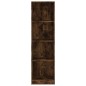 vidaXL Bücherregal 4 Fächer Räuchereiche 40x24x143 cm Holzwerkstoff vidaXL Bücherregal 4 Fächer Räuchereiche 40x24x143 cm Holzwerkstoff