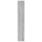 vidaXL Bücherregal 4 Fächer Grau Sonoma 60x24x142 cm Holzwerkstoff vidaXL Bücherregal 4 Fächer Grau Sonoma 60x24x142 cm Holzwerkstoff