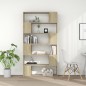 vidaXL Bücherregal Raumteiler Sonoma-Eiche 100x24x188 cm vidaXL Bücherregal Raumteiler Sonoma-Eiche 100x24x188 cm