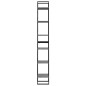 vidaXL Bücherregal 6 Fächer Betongrau 40x30x210 cm Holzwerkstoff vidaXL Bücherregal 6 Fächer Betongrau 40x30x210 cm Holzwerkstoff