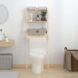 vidaXL Toilettenregal 63,5x32x179 cm Massivholz Kiefer vidaXL Toilettenregal 63,5x32x179 cm Massivholz Kiefer