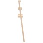 vidaXL Toilettenregal 63,5x32x179 cm Massivholz Kiefer vidaXL Toilettenregal 63,5x32x179 cm Massivholz Kiefer