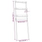 vidaXL Toilettenregal 63,5x32x179 cm Massivholz Kiefer vidaXL Toilettenregal 63,5x32x179 cm Massivholz Kiefer