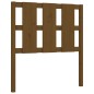 Bettrahmen mit Kopfteil Honigbraun 90x190 cm Massivholz Bettrahmen mit Kopfteil Honigbraun 90x190 cm Massivholz