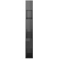 vidaXL Bücherregal Raumteiler Hochglanz-Grau 80x24x186cm Holzwerkstoff vidaXL Bücherregal Raumteiler Hochglanz-Grau 80x24x186cm Holzwerkstoff