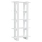 vidaXL Bücherregal/Raumteiler Weiß 80x30x160 cm Holzwerkstoff vidaXL Bücherregal/Raumteiler Weiß 80x30x160 cm Holzwerkstoff