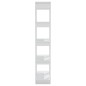 vidaXL Bücherregal/Raumteiler Weiß 80x30x160 cm Holzwerkstoff vidaXL Bücherregal/Raumteiler Weiß 80x30x160 cm Holzwerkstoff