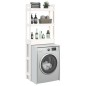 vidaXL Toilettenregal Weiß 63x26x171 cm Massivholz Kiefer vidaXL Toilettenregal Weiß 63x26x171 cm Massivholz Kiefer