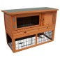 FLAMINGO Kaninchenstall Loft 111x45x78 cm Braun FLAMINGO Kaninchenstall Loft 111x45x78 cm Braun