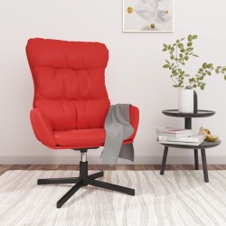 Relaxsessel Rot Kunstleder