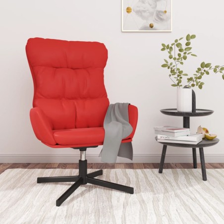 Relaxsessel Rot Kunstleder