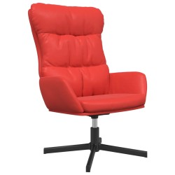Relaxsessel Rot Kunstleder
