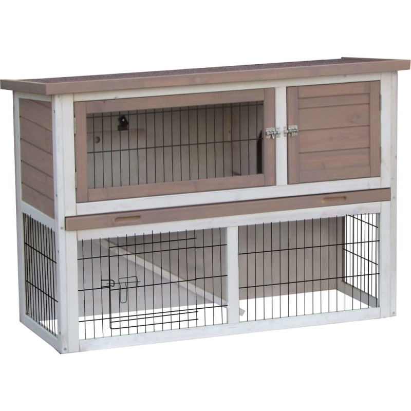 FLAMINGO Kaninchenstall Loft Urban 111x45x78 cm FLAMINGO Kaninchenstall Loft Urban 111x45x78 cm