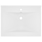 vidaXL Luxus-Waschbecken mit Hahnloch Matt-Weiß 60x46 cm Keramik vidaXL Luxus-Waschbecken mit Hahnloch Matt-Weiß 60x46 cm Keramik