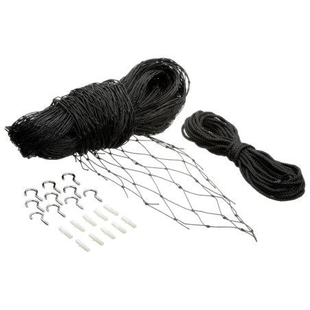 FLAMINGO Katzen-Sicherheitsnetz Sekura 4x3 m XL Schwarz
