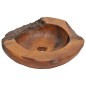 vidaXL Becken Teak Massiv 45 cm vidaXL Becken Teak Massiv 45 cm